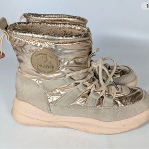 PAJAR Aviva Rose Gold Waterproof Faux Fur Boots | Women’s 8–8.5